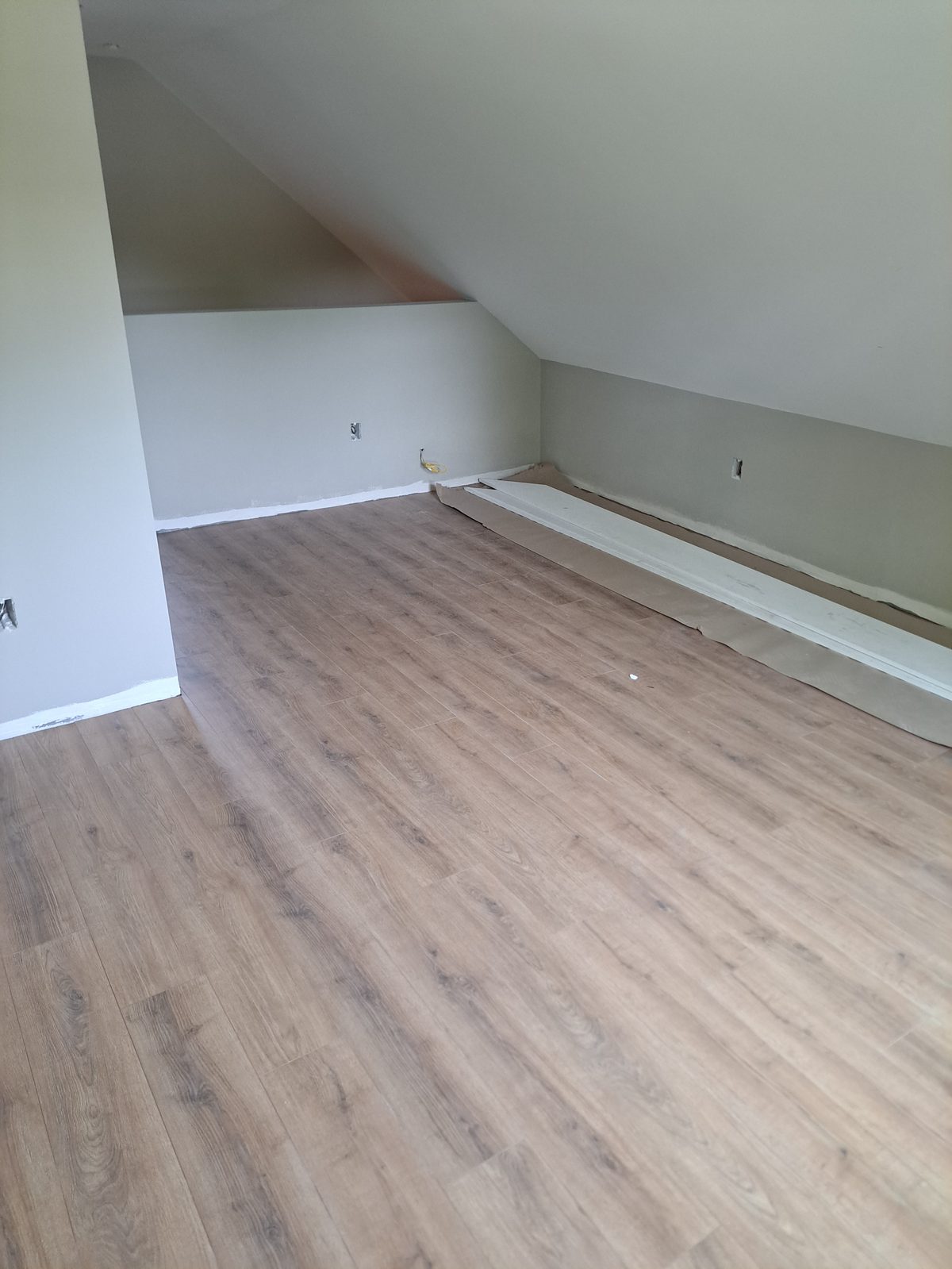 After — finished attic flooring and walls in Sutton, MA After — finished attic flooring and walls in Sutton, MA