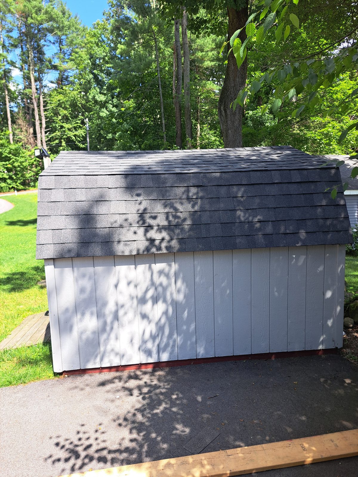 After — renovated storage shed by Prairie Building Sutton, MA After — renovated storage shed by Prairie Building Sutton, MA