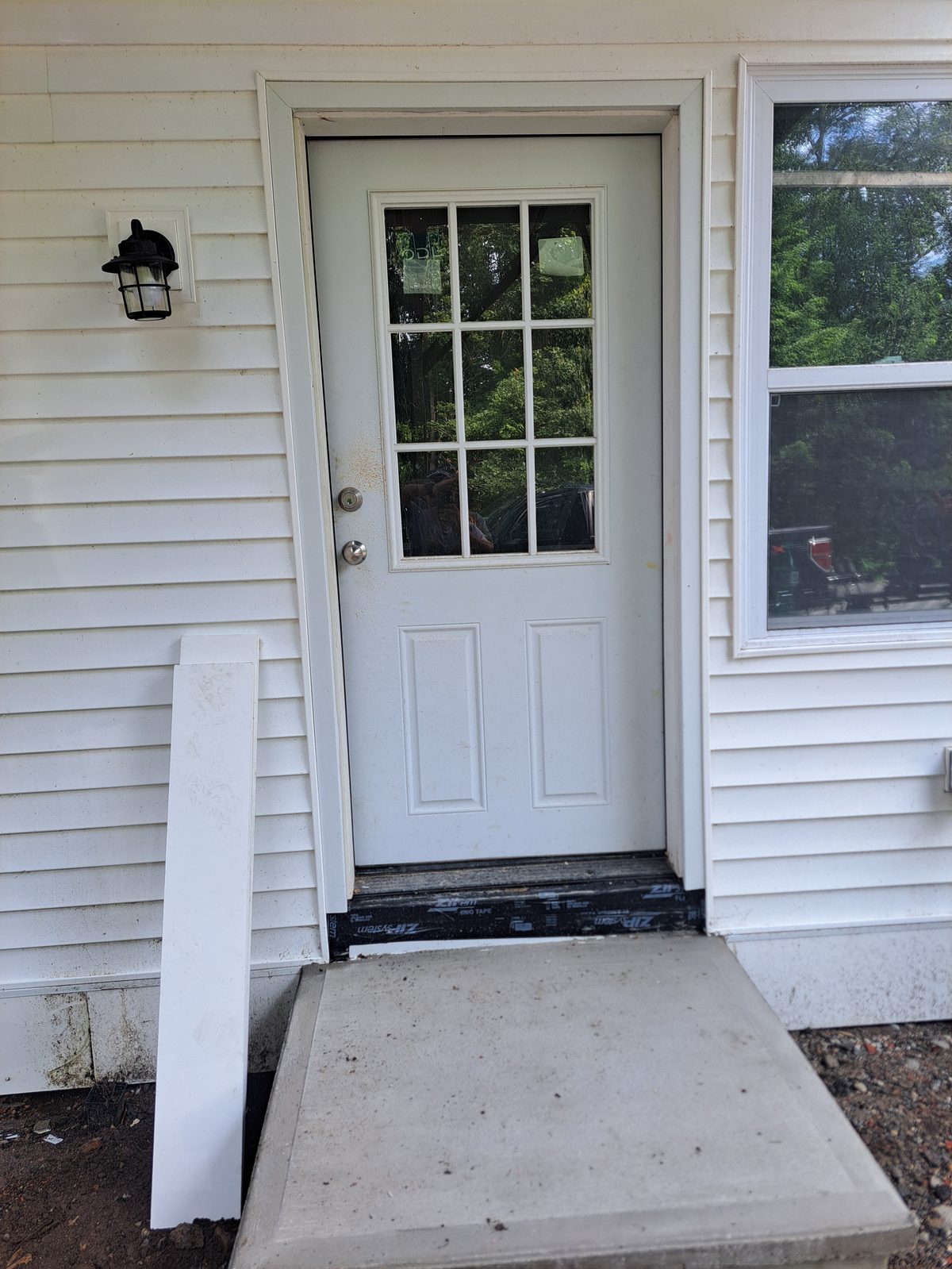 After — exterior door and siding installation in Sutton, MA After — exterior door and siding installation in Sutton, MA