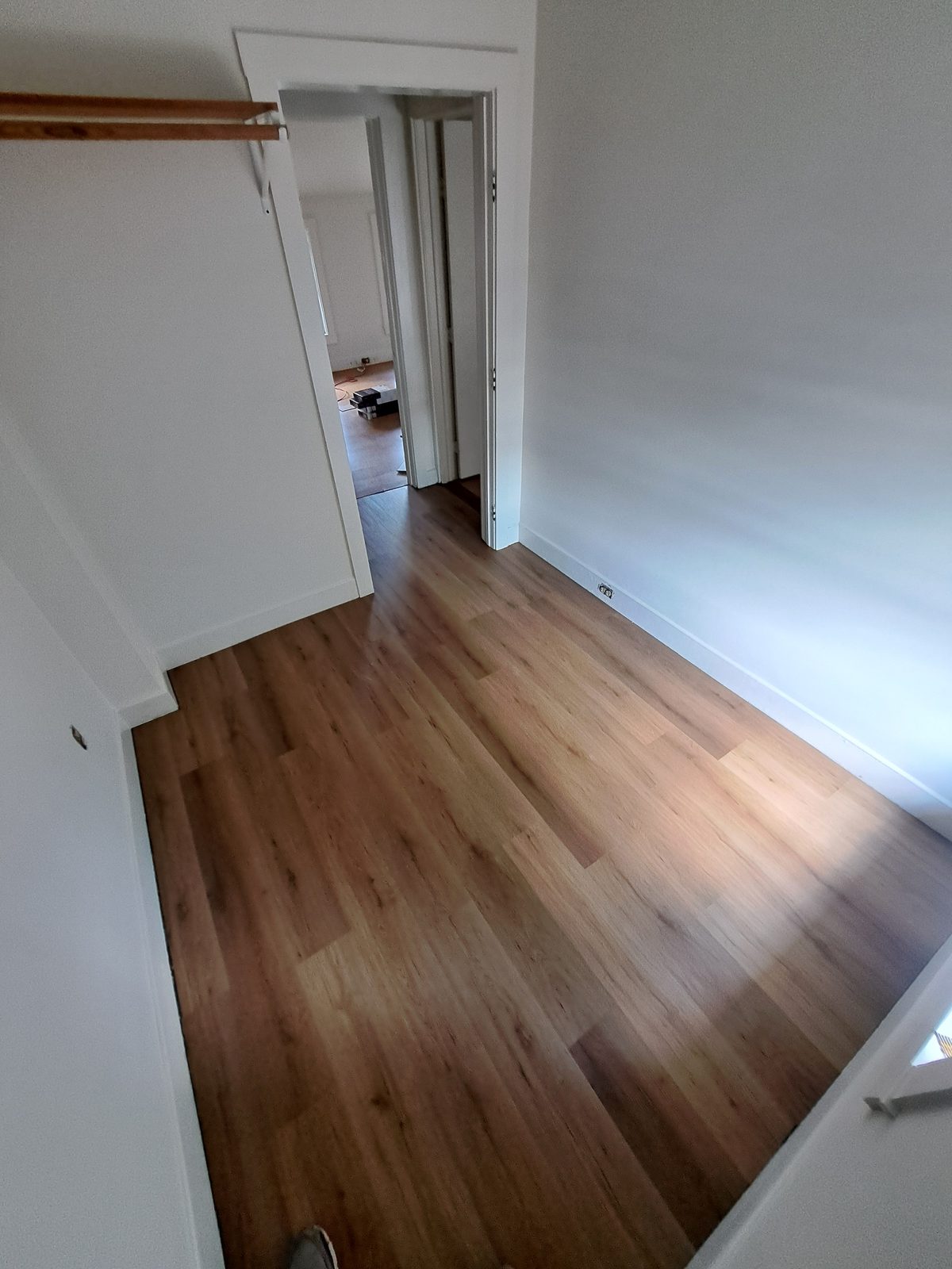 After — remodeled attic room with new flooring in Sutton, MA After — remodeled attic room with new flooring in Sutton, MA