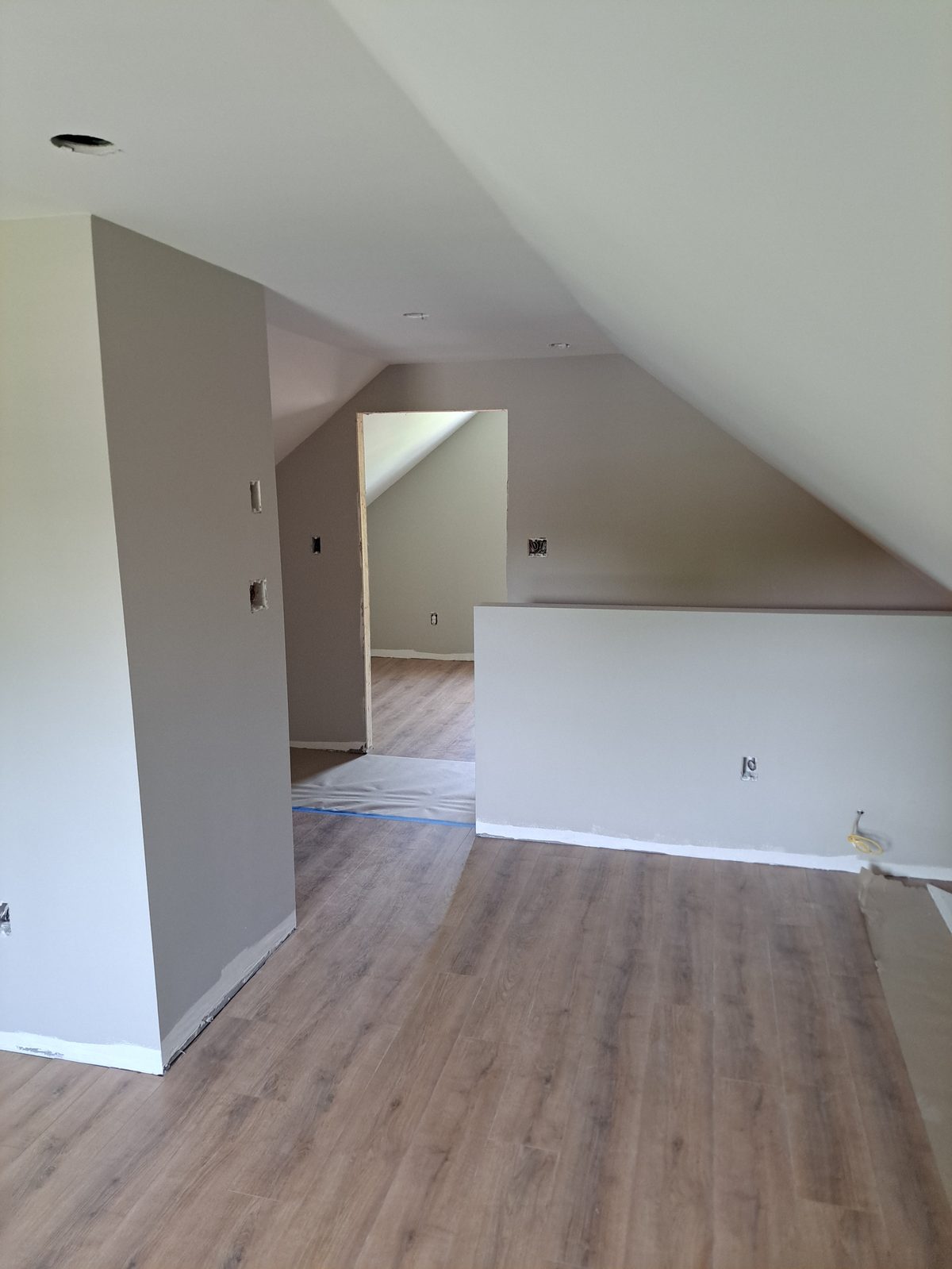 After — remodeled attic room by Prairie Building Sutton, MA After — remodeled attic room by Prairie Building Sutton, MA
