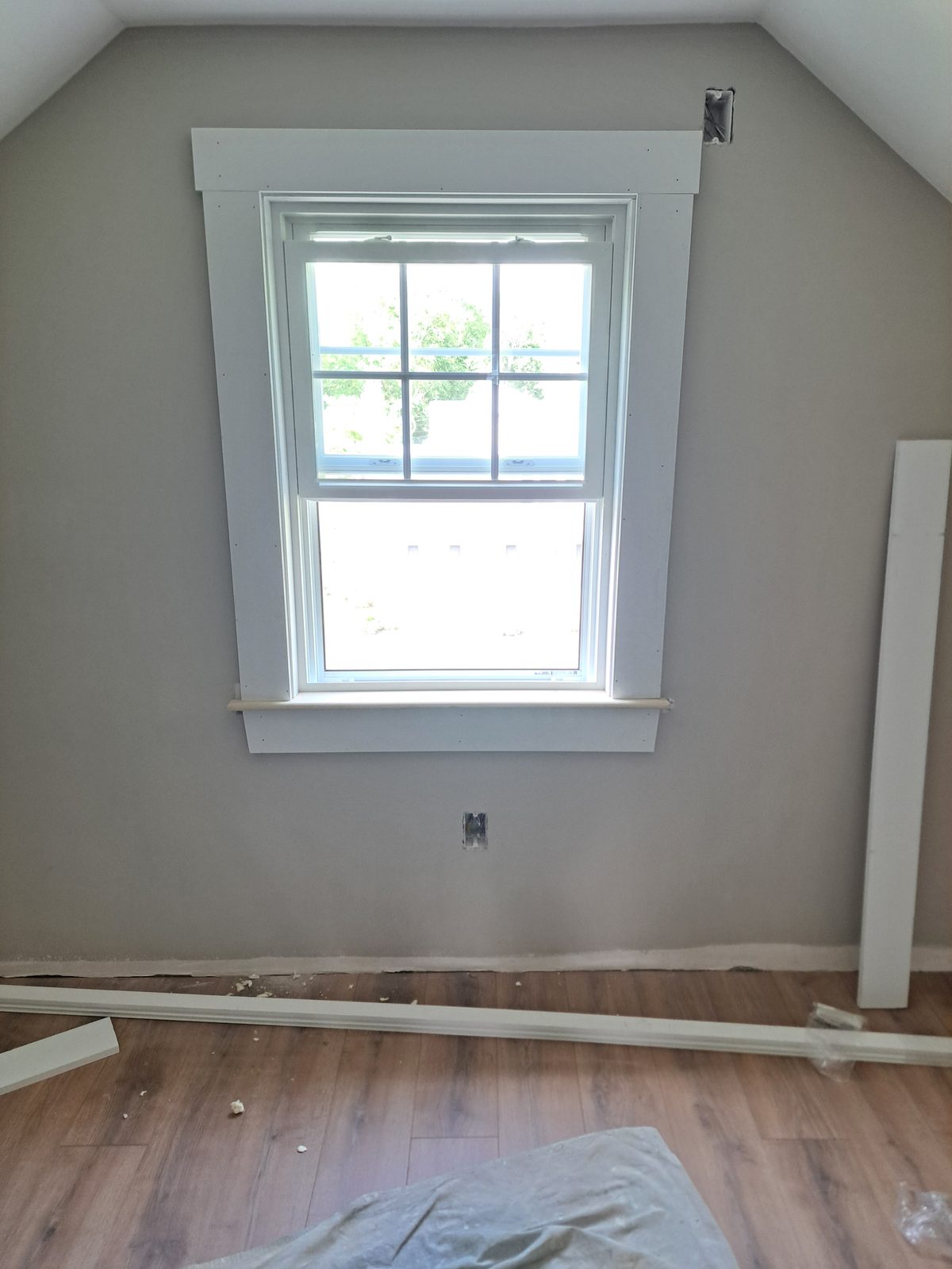 After — finished window installation in Sutton, MA After — finished window installation in Sutton, MA